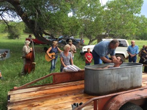 Cowboy Church baptism picnic grounds     